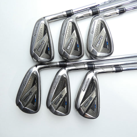 Used TaylorMade Sim2 Max Iron Set / 4 - 9 IRON / Stiff Flex