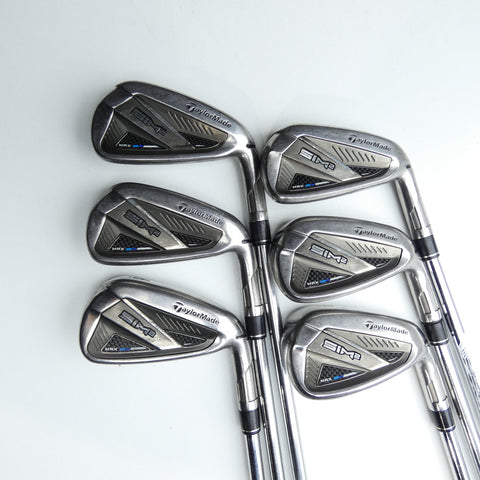 Used TaylorMade Sim2 Max Iron Set / 4 - 9 IRON / Stiff Flex
