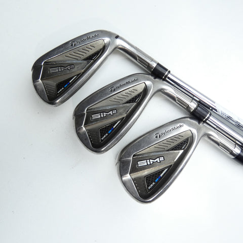 Used TaylorMade Sim2 Max Iron Set / 4 - 9 IRON / Stiff Flex