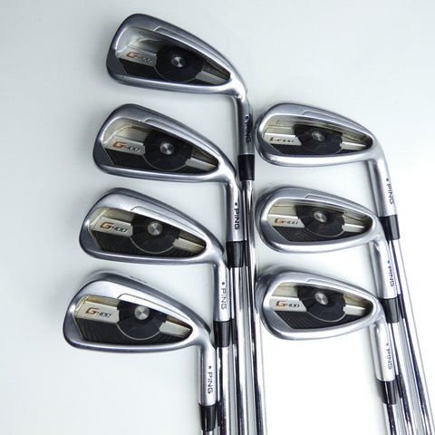 Used Ping G400 Iron Set / 5 - PW + GW / Regular Flex