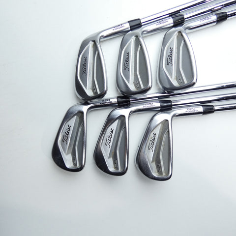 Used Titleist 620 CB Iron Set / 5 - PW / Stiff Flex