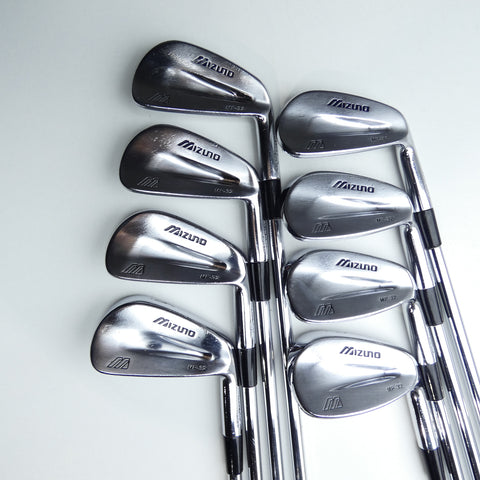 Used Mizuno MP-32 Iron Set / 3 - PW / Stiff Flex