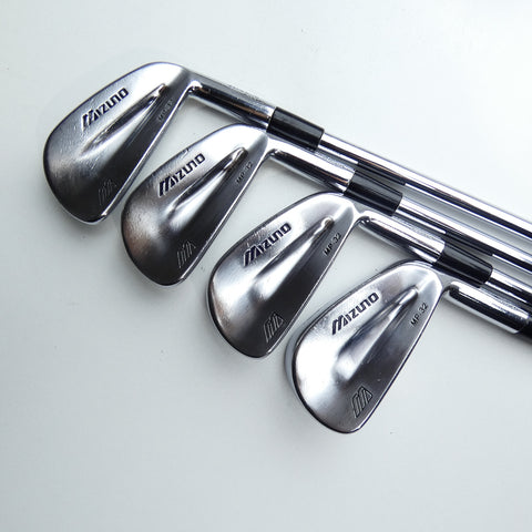 Used Mizuno MP-32 Iron Set / 3 - PW / Stiff Flex