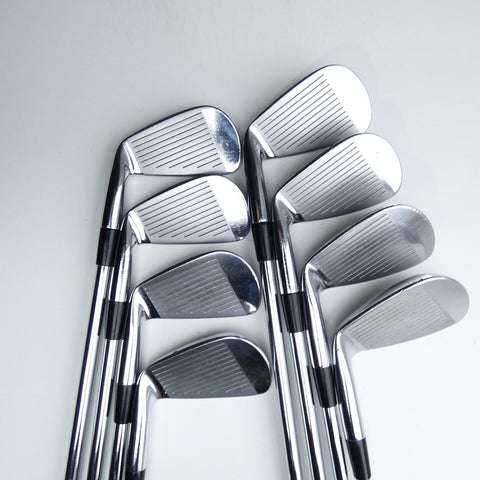 Used Mizuno MP-32 Iron Set / 3 - PW / Stiff Flex