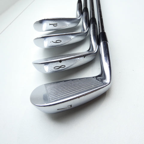 Used Mizuno MP-32 Iron Set / 3 - PW / Stiff Flex