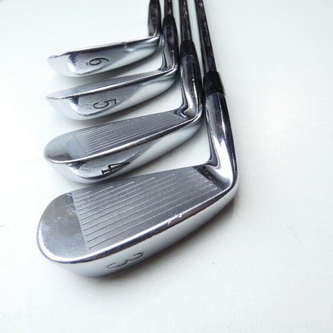 Used Mizuno MP-32 Iron Set / 3 - PW / Stiff Flex