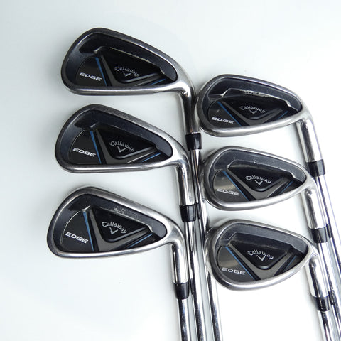 Used Callaway Edge Iron Set / 6 - SW / Regular Flex
