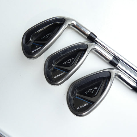 Used Callaway Edge Iron Set / 6 - SW / Regular Flex