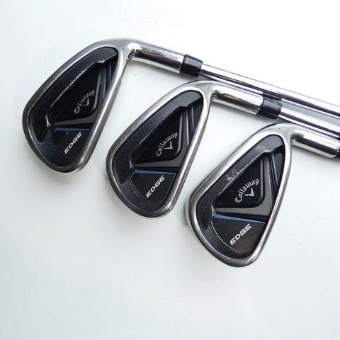 Used Callaway Edge Iron Set / 6 - SW / Regular Flex