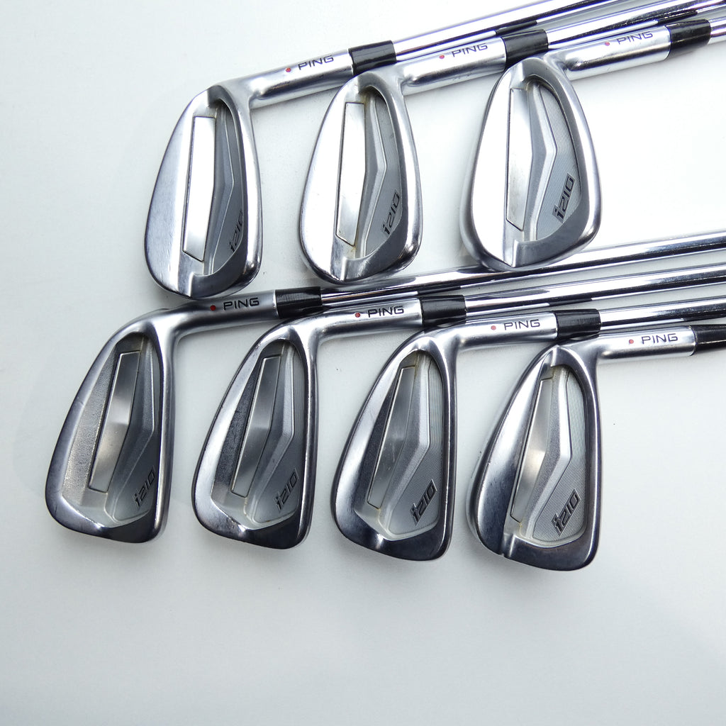 Used Ping i210 Iron Set / 4 - PW / Stiff Flex