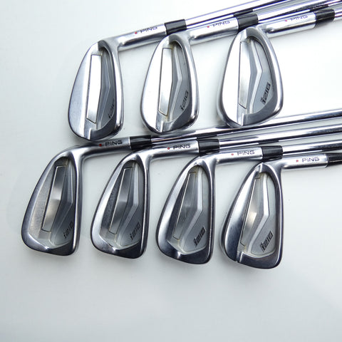 Used Ping i210 Iron Set / 4 - PW / Stiff Flex
