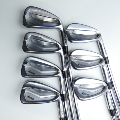 Used Ping i210 Iron Set / 4 - PW / Stiff Flex