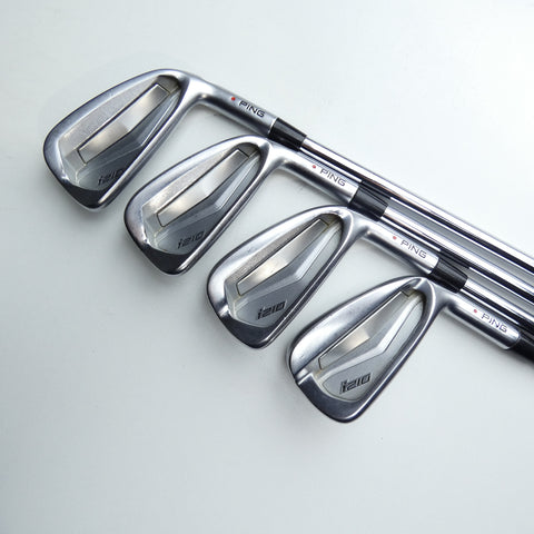 Used Ping i210 Iron Set / 4 - PW / Stiff Flex