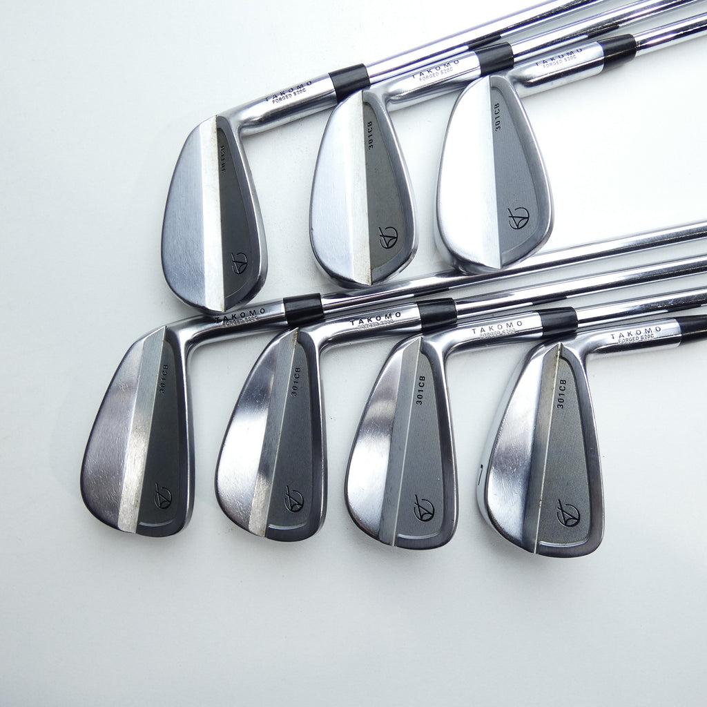 Used Takomo 301CB Iron Set / 4 - PW / Stiff Flex