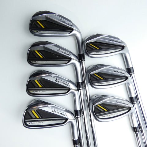Used TaylorMade RocketBladez Iron Set / 4 - PW / Stiff Flex