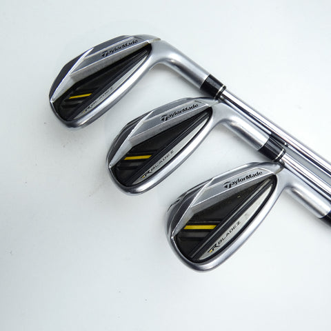 Used TaylorMade RocketBladez Iron Set / 4 - PW / Stiff Flex