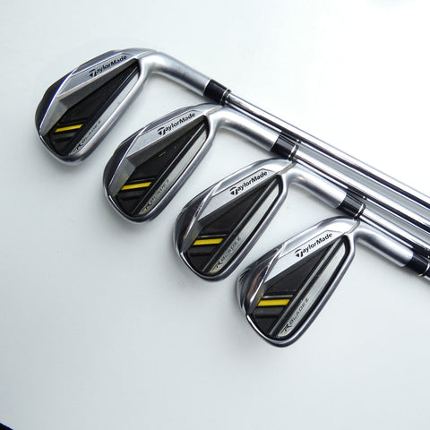 Used TaylorMade RocketBladez Iron Set / 4 - PW / Stiff Flex