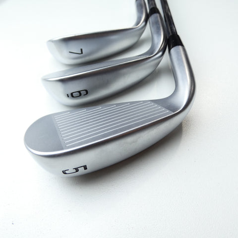 Used Mizuno JPX 925 Hot Metal HL Iron Set / 5 - PW / Regular Flex