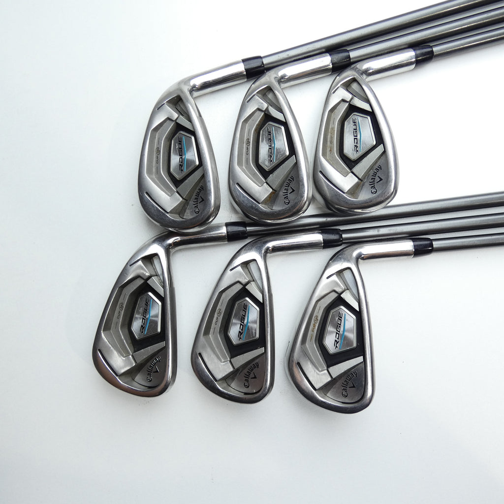 Used Callaway Rogue Iron Set / 5 - PW / Regular Flex