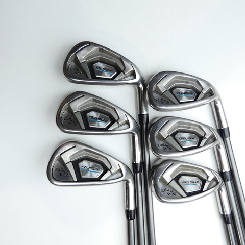 Used Callaway Rogue Iron Set / 5 - PW / Regular Flex