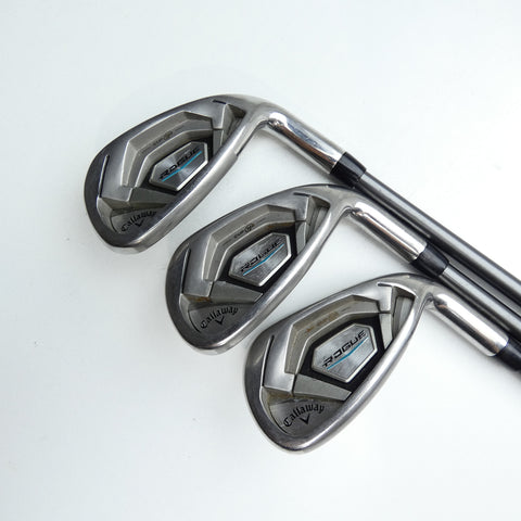 Used Callaway Rogue Iron Set / 5 - PW / Regular Flex