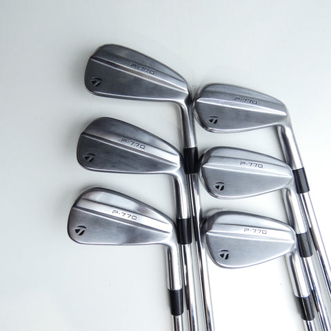 Used TaylorMade P770 2024 Iron Set / 5 - PW / Stiff Flex