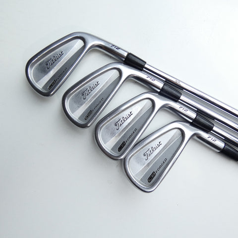 Used Titleist 712 MB & 712 CB Combo Iron Set / 4 - PW / X-Stiff Flex