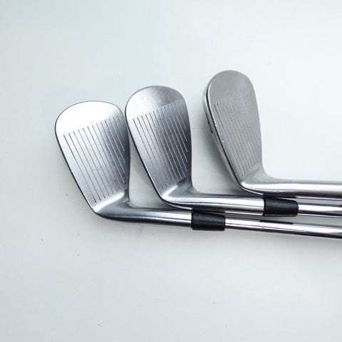 Used Titleist 712 MB & 712 CB Combo Iron Set / 4 - PW / X-Stiff Flex