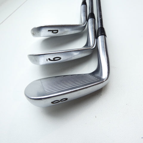 Used Titleist 712 MB & 712 CB Combo Iron Set / 4 - PW / X-Stiff Flex
