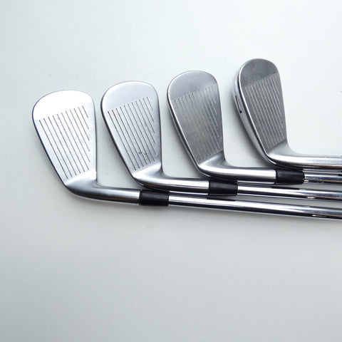 Used Titleist 712 MB & 712 CB Combo Iron Set / 4 - PW / X-Stiff Flex