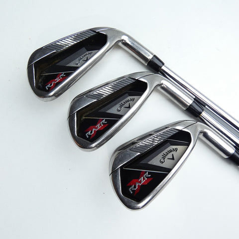 Used Callaway Razr X Iron Set / 4 - 9 / Regular Flex