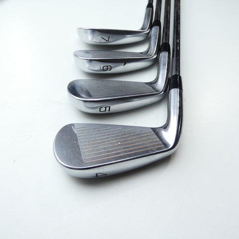 Used Mizuno JPX 850 Forged Iron Set / 4 - PW / Stiff Flex
