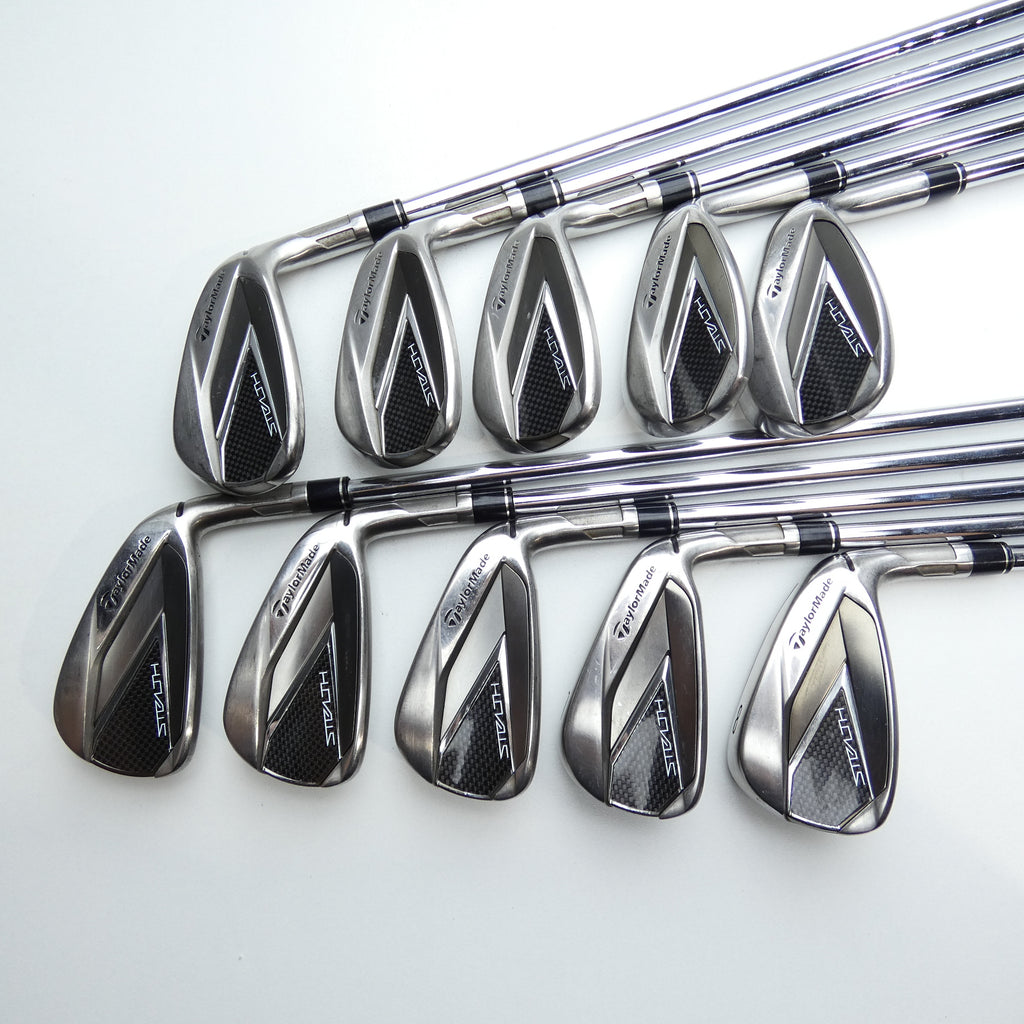 Used TaylorMade Stealth Iron Set / 4 - SW + AW + LW / Regular Flex