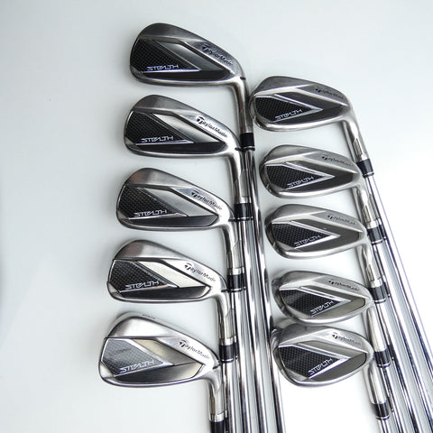 Used TaylorMade Stealth Iron Set / 4 - SW + AW + LW / Regular Flex