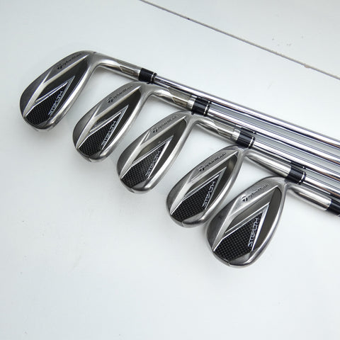 Used TaylorMade Stealth Iron Set / 4 - SW + AW + LW / Regular Flex
