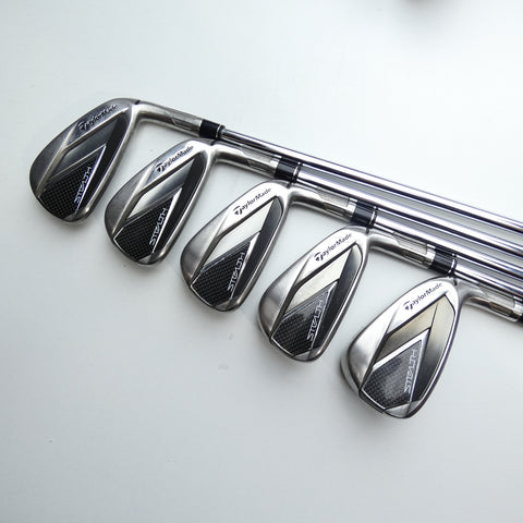 Used TaylorMade Stealth Iron Set / 4 - SW + AW + LW / Regular Flex