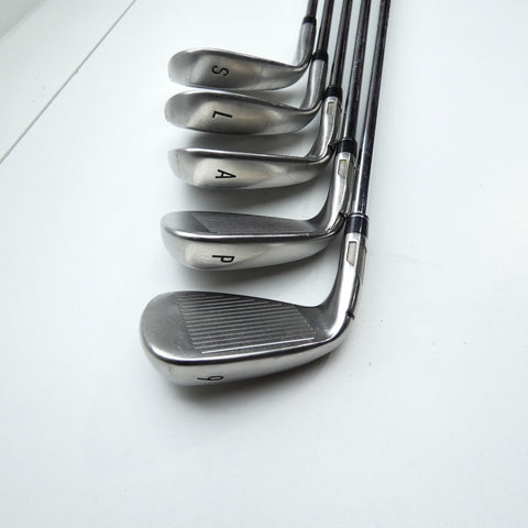 Used TaylorMade Stealth Iron Set / 4 - SW + AW + LW / Regular Flex