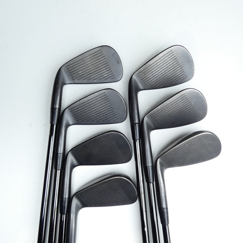 Used Cobra King Tour Black 2023 Iron Set / 4 - PW / Stiff Flex
