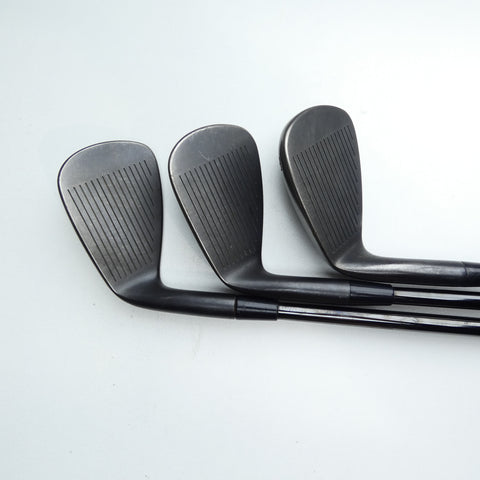 Used Cobra King Tour Black 2023 Iron Set / 4 - PW / Stiff Flex