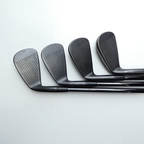Used Cobra King Tour Black 2023 Iron Set / 4 - PW / Stiff Flex