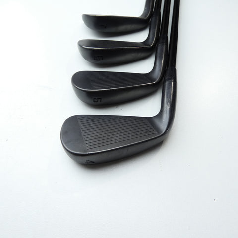Used Cobra King Tour Black 2023 Iron Set / 4 - PW / Stiff Flex