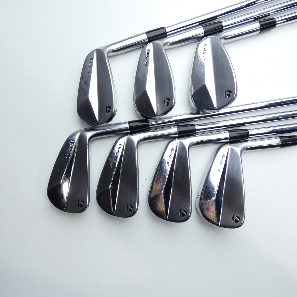Used TaylorMade P7MB 2020 Iron Set / 4 - PW / X-Stiff Flex