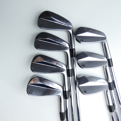 Used TaylorMade P7MB 2020 Iron Set / 4 - PW / X-Stiff Flex