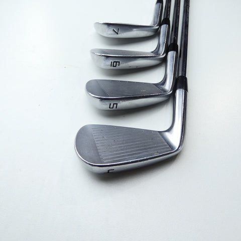 Used TaylorMade P7MB 2020 Iron Set / 4 - PW / X-Stiff Flex