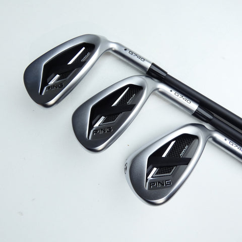 Used Ping G740 Iron Set / 6 - PW + 50° / Regular Flex