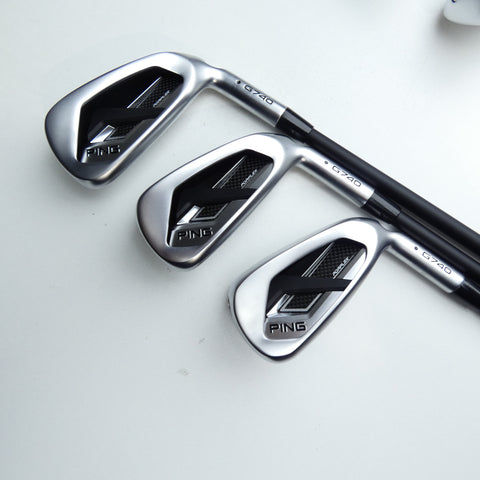 Used Ping G740 Iron Set / 6 - PW + 50° / Regular Flex