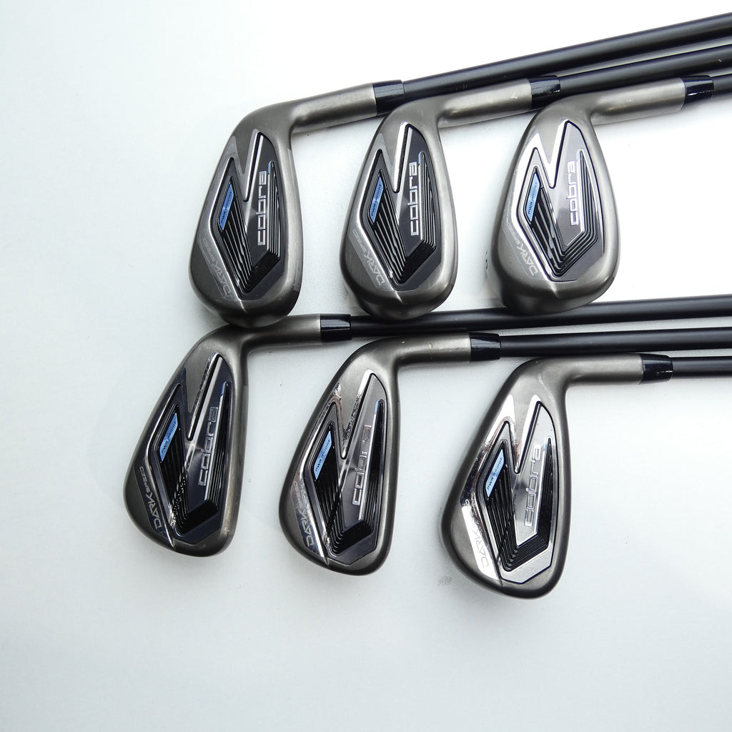 Used Cobra DARKSPEED Iron Set / 6 - PW + GW / Ladies Flex