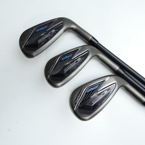 Used Cobra DARKSPEED Iron Set / 6 - PW + GW / Ladies Flex