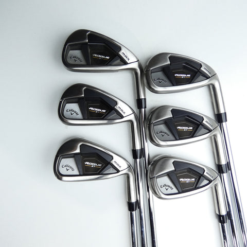 Used Callaway Rogue ST MAX Iron Set / 5 - PW / Regular Flex