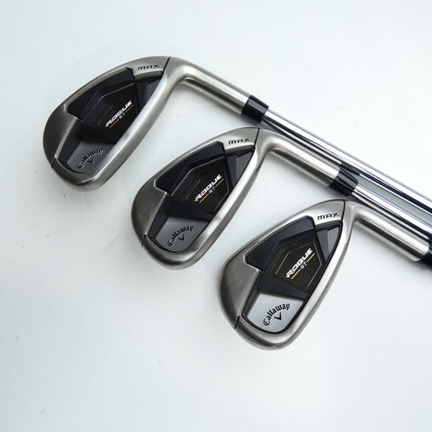 Used Callaway Rogue ST MAX Iron Set / 5 - PW / Regular Flex